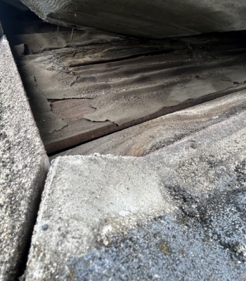 ルーフィングの劣化